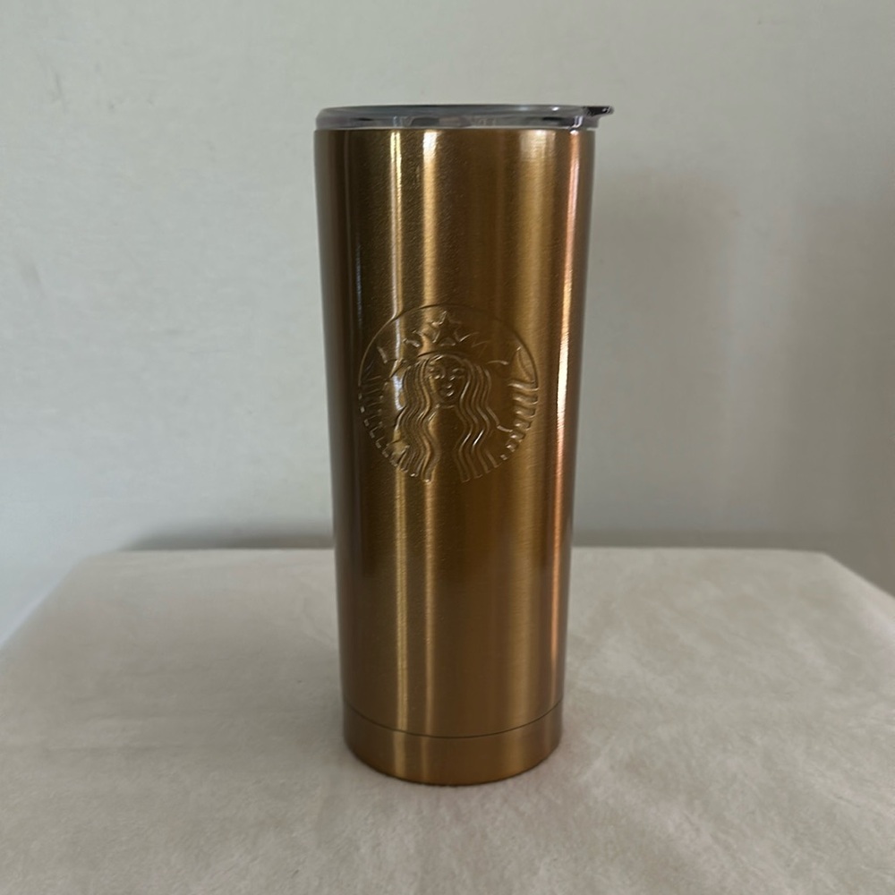 Starbucks 20oz Gold Tumbler